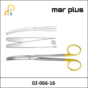 MAR PLUS LEXER SCISSORS TUNGSTEN TC CVD 16CM