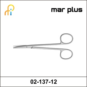 MAR PLUS DISSECT. SCISSORS, FINE, CVD., 12CM