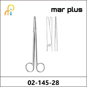 MAR PLUS DISSECTING SCISSORS, STR., STR., 28.5 CM