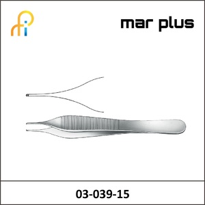 MAR PLUS MICRO-ADSON DISSECTING FORCEPS STR 15CM
