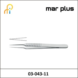 MAR PLUS FORCEPS, MICRO STR., 0.3 MM, 11 CM