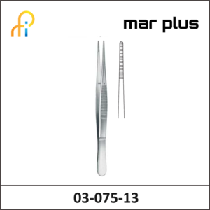 MAR PLUS DRESSING FORCEPS, DELICATE, 13 CM