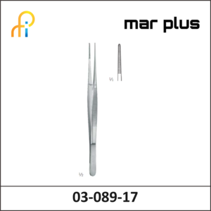 MAR PLUS DRESSING FORCEPS, TAYLOR, 17 CM