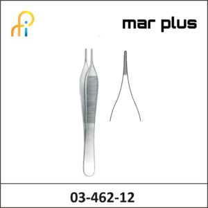 MAR PLUS DRESSING FORCEPS, MINI-ADSON, 12 CM