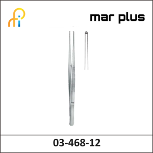 MAR PLUS DISS. FORCEPS, SEMKEN, 1X2 T., 12.5 CM