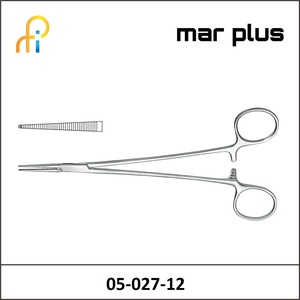 MAR PLUS HALSTED-MOSQUITO ARTERY FCPS 1:2 TEETH CVD 18CM