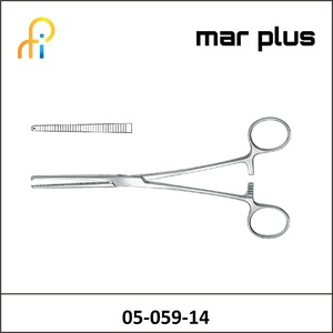 MAR PLUS KOCHER (OCHSNER) ARTERY FORCEPS 1:2 T STR 14CM