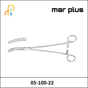 MAR PLUS WER. FORCEPS 1X2 T., CVD., 22.5 CM