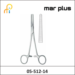 MAR PLUS FORCEPS, SPENCER-WELLS, STR., 14.5 CM