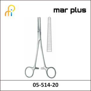 MAR PLUS FORCEPS, SPENCER-WELLS, STR., 20 CM