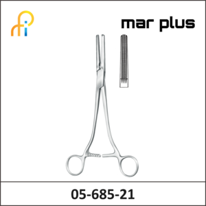 MAR PLUS PARAMETRIUM FORCEPS, NO. 1, 21.5 CM