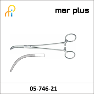 MAR PLUS DISS. FORCEPS, OVERHOLT, NO. 6, 21.5 CM