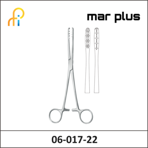 MAR PLUS TAMPON FORCEPS, ULRICH, STR., 22.5 CM