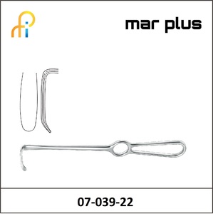 MAR PLUS LANGE. RETRACTOR 40X11 MM, 22 CM