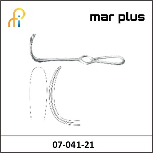 MAR PLUS LANGENBECK RETRACTOR 60X20 MM, 21 CM