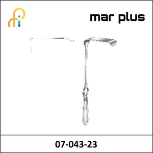 MAR PLUS KOCH RETRACTOR 61X25 MM, 23 CM