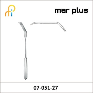 MAR PLUS ANG ZENK. RETRACTOR 75X12MM, 27,5CM