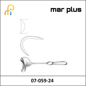 MAR PLUS FRITSCH RETRACTOR 33X40 MM, 24 CM
