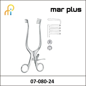 MAR PLUS BLUNT WOUNDSPREADER 3X4 T., 24 CM