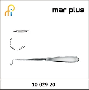 MAR PLUS SHARP DESCHAMPS LIGATURE NEEDLE 20 CM