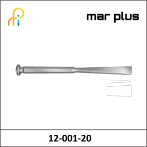 MAR PLUS FINE STILLE OSTEOTOME 10 MM, 20.5 CM