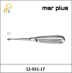 MAR PLUS OVAL VOLKM. LOEFFEL NO. 0000, 17 CM