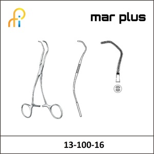 MAR PLUS DE BAKEY ATR. ANASTOM. FORCEPS 16.5 CM