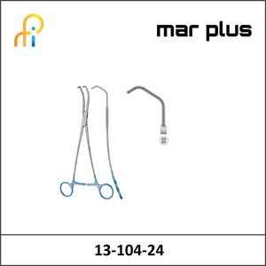 MAR PLUS DEBAKEY-SATINSKY TI-FORCEPS 24 CM