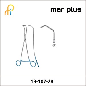 MAR PLUS DEBAKEY-SATINSKY TI-FORCEPS 28.5 CM