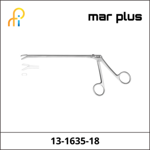 MAR PLUS RONGEUR, CASPAR, DOWNW., 4 MM, 18 CM