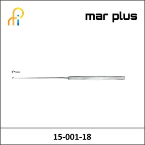 MAR PLUS GILLIES SKIN HOOKLET NO. 1, 18 CM