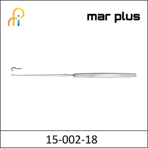 MAR PLUS GILLIES SKIN HOOKLET NO. 2, 18 CM