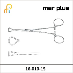 MAR PLUS BABCOCK TISSUE FORCEPS 15,5 CM