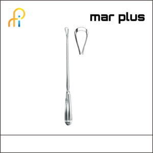 MAR PLUS UTER. CURETTE, 19 MM, SH., RIG., 32 CM