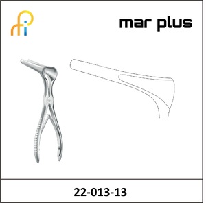 MAR PLUS KILLIAN NASAL SPECULA 75MM 13CM