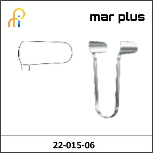 MAR PLUS GOLDSMITH NASAL SPECULUM NO. 2, 6.5 CM