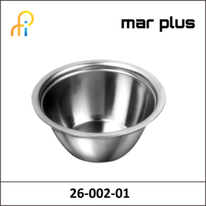 MAR PLUS ROUND BOWL 80MMdegrees X 40MM H. 0.14L