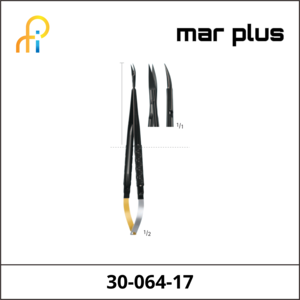 MAR PLUS MICRO SCISSORS CVD.SH/SH 170MM