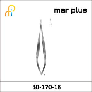 MAR PLUS MICRO-NEEDLE HLDR STR FLAT-HDL185MM