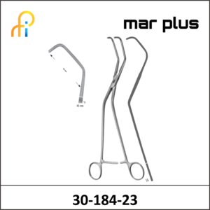 MAR PLUS OCHSNER-DEBAKEY ATR.AORTA CLMP 230MM
