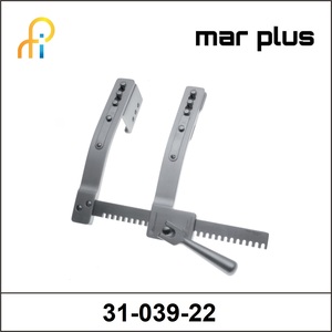 MAR PLUS BURFORD-FINOCHIETTORIB RETRACTOR,STAIN2 PAIR BLADES 40X67/78X67MM,SPREAD.220MM