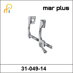 MAR PLUS BABY-FINOCHIETTO , 12X15MM CARBONRETRACTOR, RESTERILISABLE AND X-RAYUSABLE