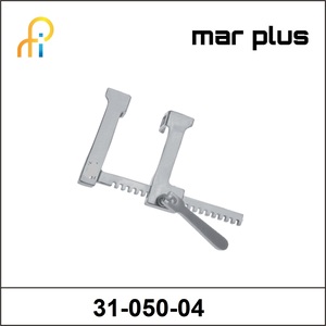 MAR PLUS BABY-FINOCHIETTO THORACIC RETRACTORSTEEL, BLADES 12X15 MM, SPREADING 75 MM120 MM, 4 3/4 TOTAL LENGTH
