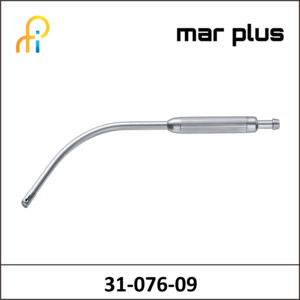 MAR PLUS COOLEY SUCTION TUBE 295MM 9MM TIP