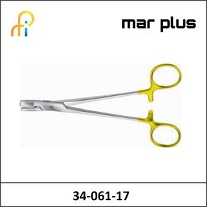 MAR PLUS FORCEPS , TC WIRE HOL. LAT-JAW 170MM