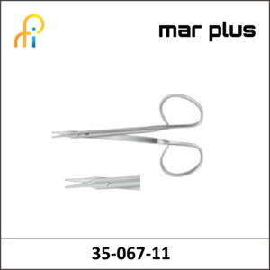 MAR PLUS STEVENS SCISSORS FINE CVD 110MM