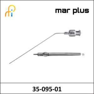 MAR PLUS SUCTION CANNULA 1.0MM DIA 19-GA