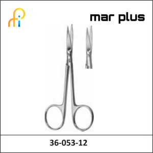MAR PLUS VESSEL SCISSORS PROBE POINTED 120MM