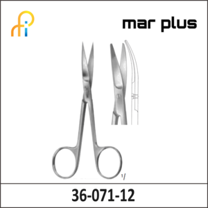 MAR PLUS SUTURE SCISSORS DEL CVD B/B 120MM