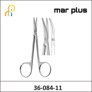 MAR PLUS STRABISMUS SCISSORS CVD.B/B 115MM